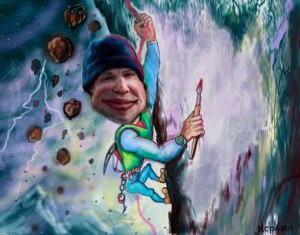 Пурга бушует дико,